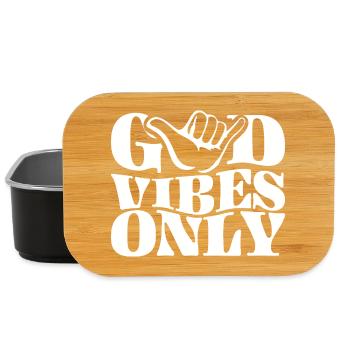 Positive Energy (White) - Lunch Box - black - Front