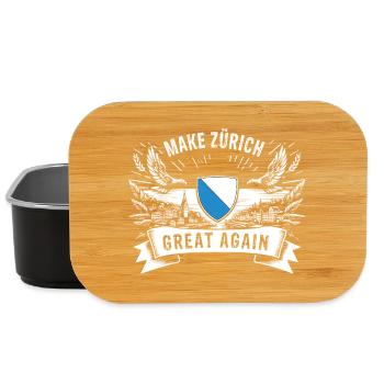 MAKE ZURICH GREAT AGAIN - Lunch Box - Schwarz - Vorne