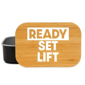 Ready Set Lift - Lunch Box - Schwarz - Vorne