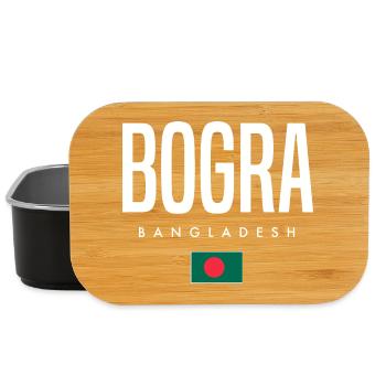 Bogra Bangladesch - Lunch Box - Schwarz - Vorne