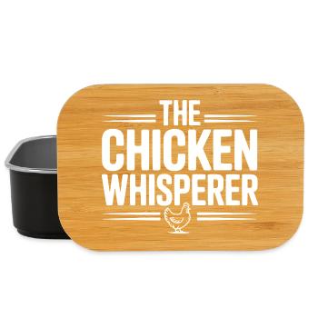 The Chicken Whisperer - Lunch Box - black - Front