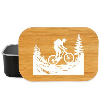 MTB Mountainbike - Lunch Box - Schwarz - Vorne