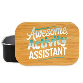 Awesome Activity Assistant Design für Alle, die - Lunch Box - Schwarz - Vorne