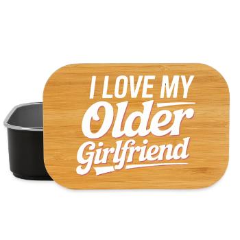 I Love My Older Girlfriend - Lunch Box - black - Front
