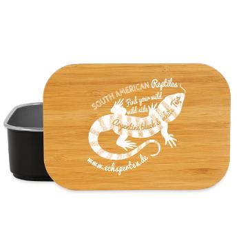 Südamerikanische Echse  - Lunch Box - Schwarz - Vorne