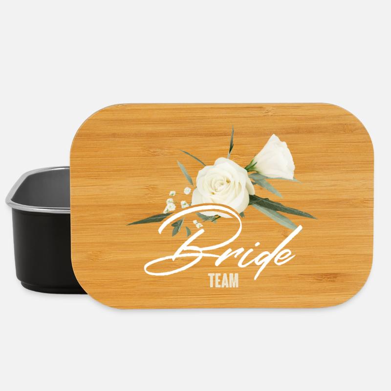 Team bride - Lunch Box - Schwarz