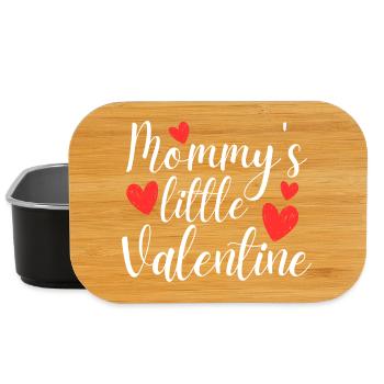 Mommy's Little Valentine - Boîte à goûter - noir - Devant