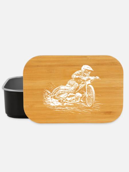 Speedway Speedway – Motorradrennen - Lunch Box - Schwarz