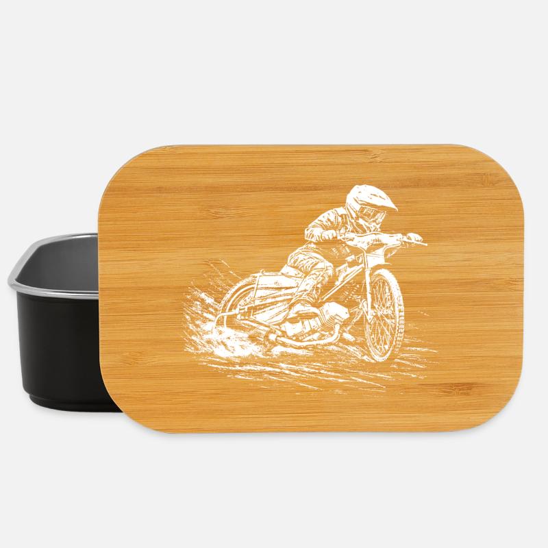Speedway Speedway – Motorradrennen - Lunch Box - Schwarz