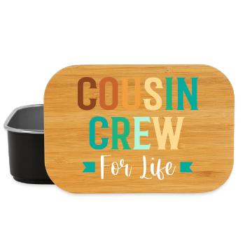 Cousin Crew - Lunch Box - Schwarz - Vorne