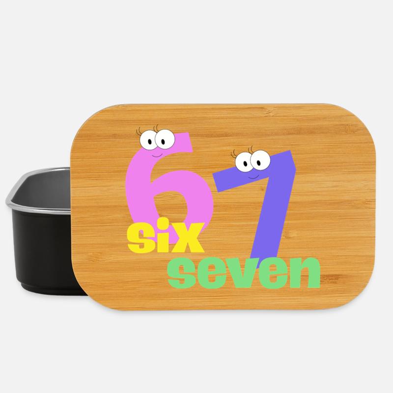 Tendance Six Seven - Boîte à goûter - noir