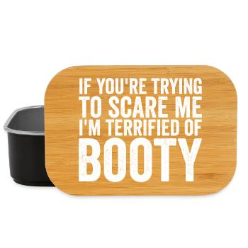 If you're trying to scare me: I've p - Lunch Box - black - Front