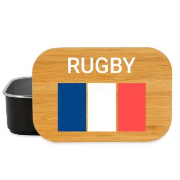 Rugby France - Boîte à goûter - noir - Devant