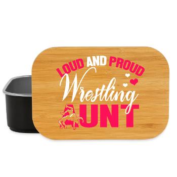 Loud and Proud Wrestling Hunt - Lunch Box - black - Front