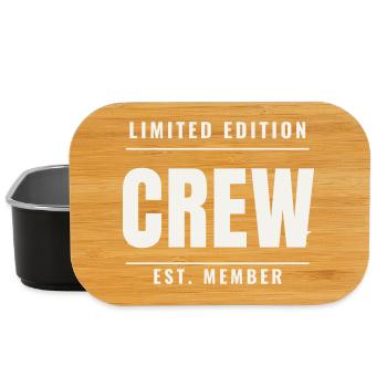 Événement du personnel de l’équipe Édition Limitée Badge Est Crew - Boîte à goûter - noir - Devant