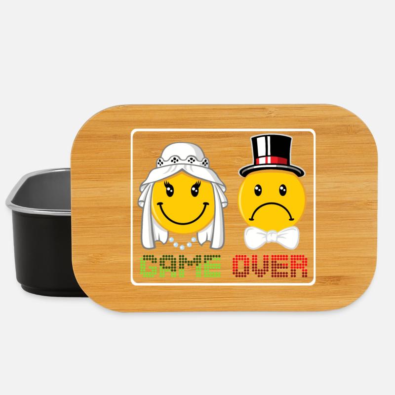Game over - Lunch Box - Schwarz