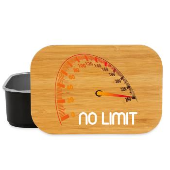 Tacho - No Limit - Lunch Box - Schwarz - Vorne