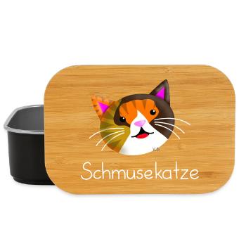 Schmusekatze - Lunch Box - Schwarz - Vorne