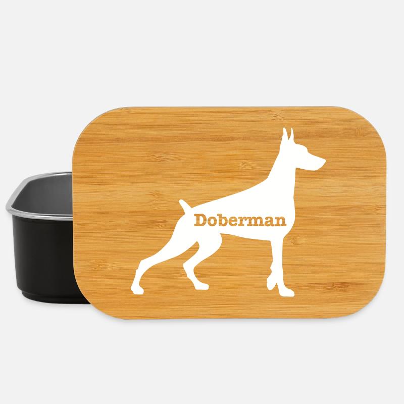 Doberman - Lunch Box - black