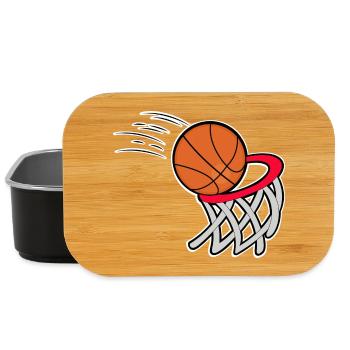 Basketball basketball players - Lunch Box - black - Front