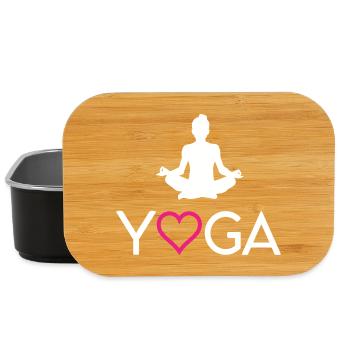 Yoga - Boîte à goûter - noir - Devant