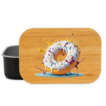 Doughnut - Lunch Box - black - Front