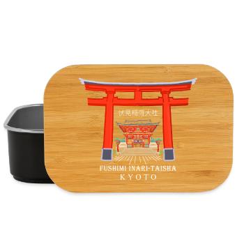 Japan, Kyoto, Fushimi Inari Shrine - Taisha - Lunch Box - black - Front