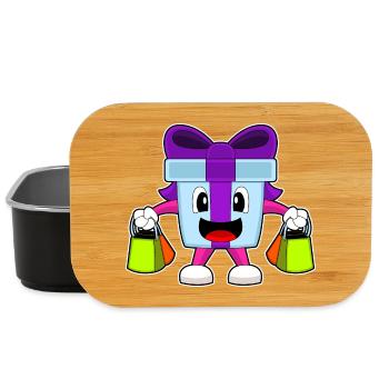 Christmas Shopping Package - Lunch Box - black - Front