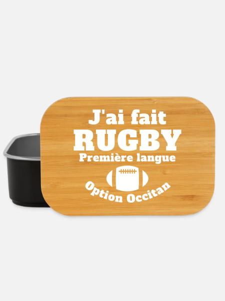 Rugby, Rugby, Rugbysport - Lunch Box - Schwarz