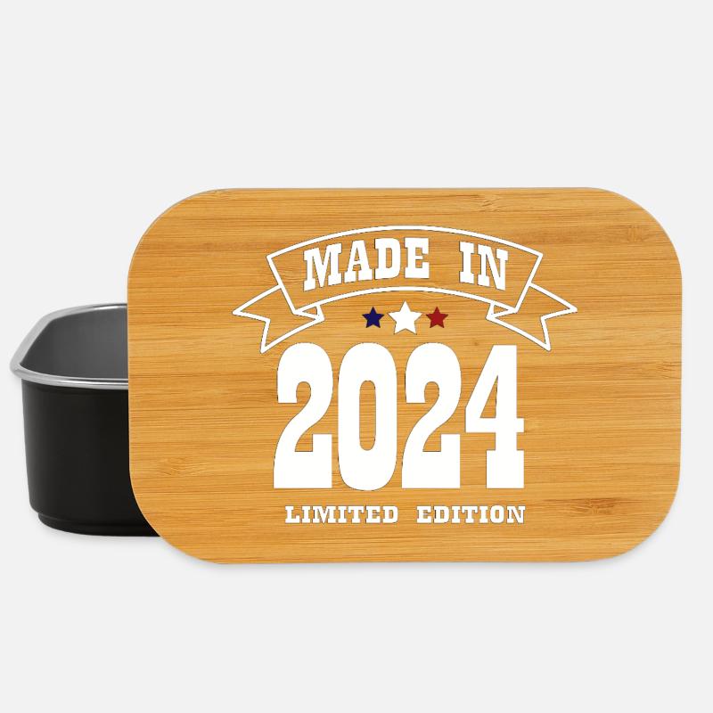 Edition Limitée Made in 2024 BLEU BLANC ROUGE - Boîte à goûter - noir