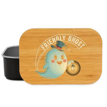 Freundlicher Geist mit Laterne - Lunch Box - Schwarz - Vorne