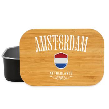 Amo Amsterdam, Amsterdam Pays-Bas - Boîte à goûter - noir - Devant