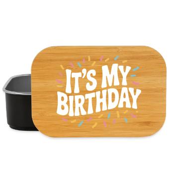 It’s My Birthday - Lunch Box - black - Front