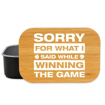 Sorry Board Game Board Game - Lunch Box - black - Front