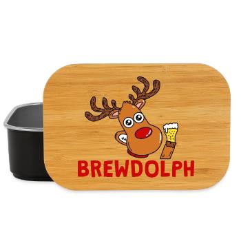 BrewDolph Reindeer Bierheld - Lunch Box - Schwarz - Vorne