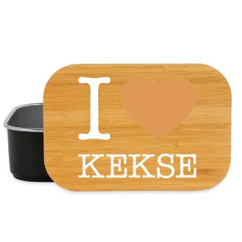I love cookies - Lunch Box - black - Front