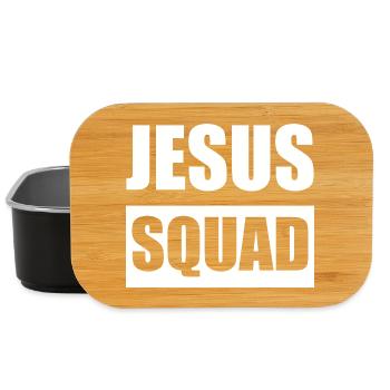 Jesus Squad Logo Tee - Lunch Box - Schwarz - Vorne