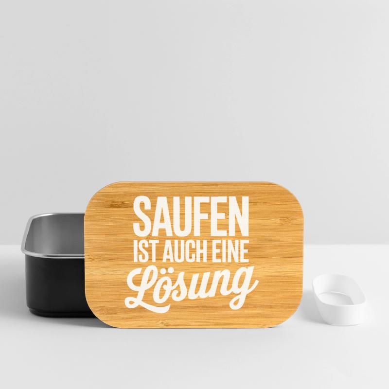 Drinking is also a solution Lunch Box