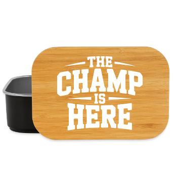 Der Champion ist da - Lunch Box - Schwarz - Vorne