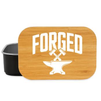 Forged - Lunch Box - black - Front