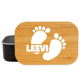 Baby Leevi - Lunch Box - black - Front