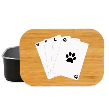 Jeu de cartes Jeu de cartes Symboles de Vie - Boîte à goûter - noir - Devant