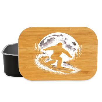 Bigfoot Surfer - Lunch Box - Schwarz - Vorne