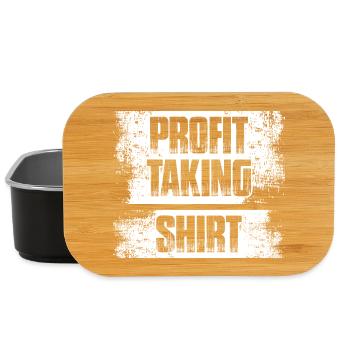 Profit taking Aktienmarkt Börse Trader - Lunch Box - Schwarz - Vorne