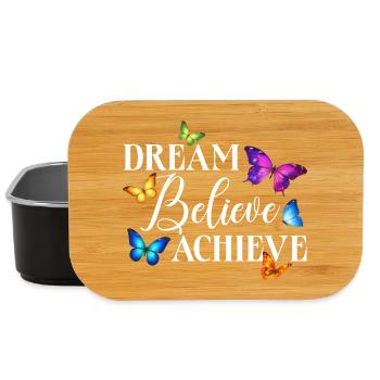 Inspiring Butterfly Monarch Butterfly Garden - Lunch Box - black - Front