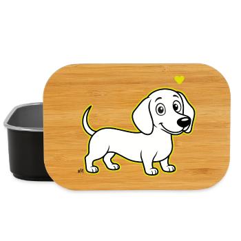 Fritz_the_Sausage_Dog - Lunch Box - Schwarz - Vorne