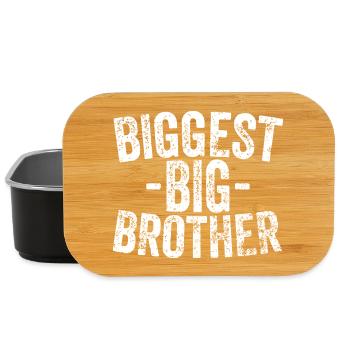 Biggest Big Brother Graphic - Lunch Box - black - Front