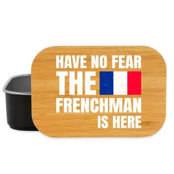 N’aie pas crainte, le Français est là Franzose - Boîte à goûter - noir - Devant