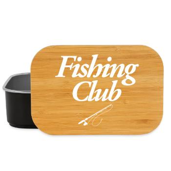 Club de pêche - Boîte à goûter - noir - Devant