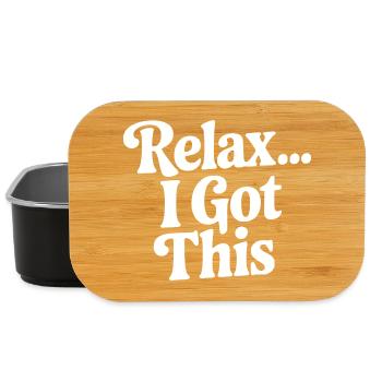 Relax... I Got This - Lunch Box - black - Front